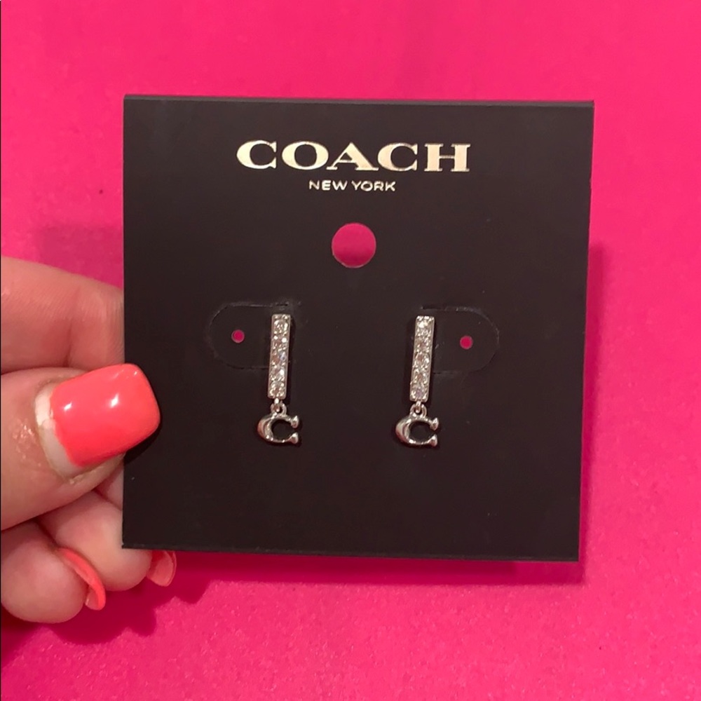 Coach earrings
